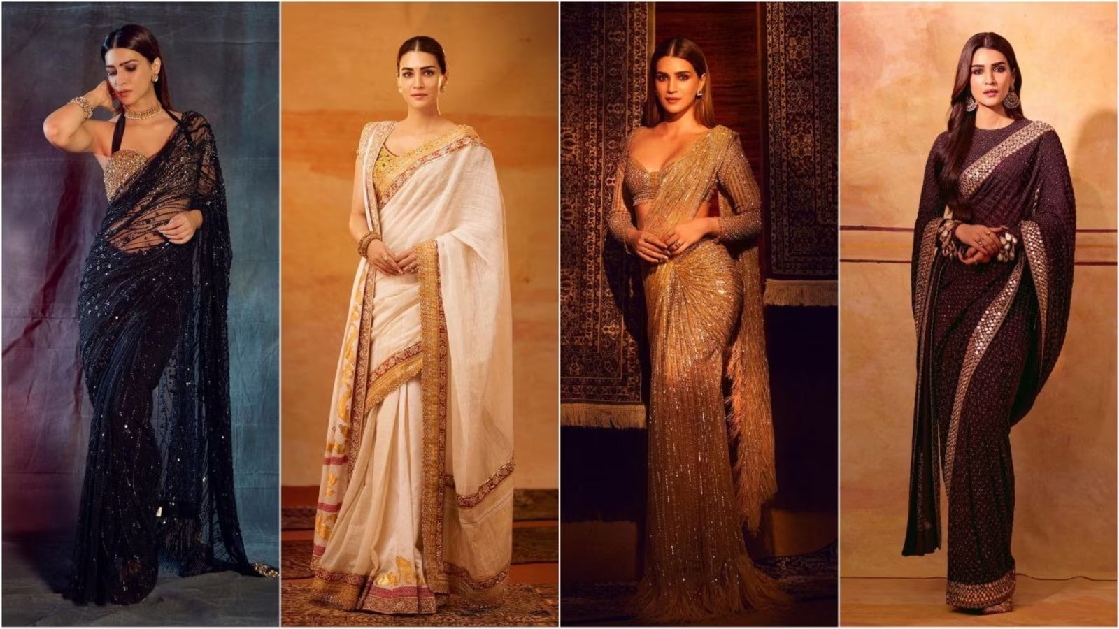 Celebrating Kriti Sanon's Birthday: 6 Stunning Saree Looks of the Actress