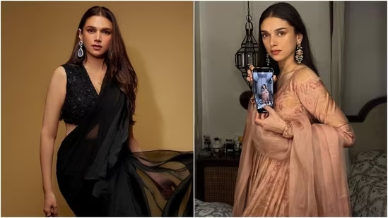 Aditi Rao Hydari Radiates Traditional Elegance in Two Stunning Ensembles