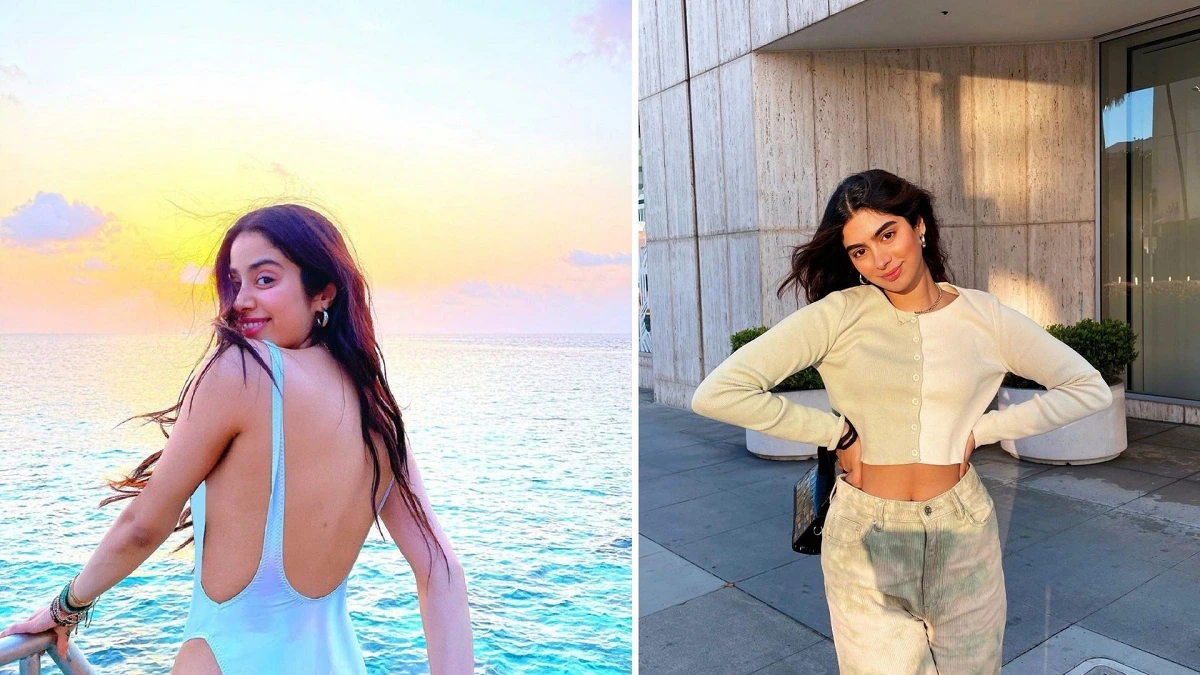Khushi Kapoor's Mix-And-Match Swimwear: Embracing Summer Vibes That Leave Us Longing for More