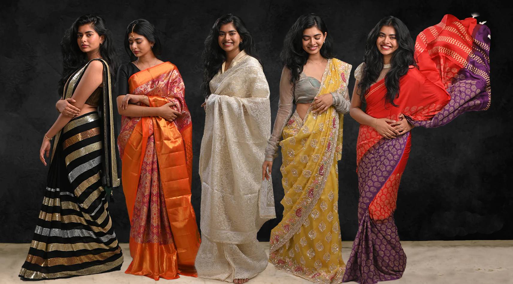 World Saree Day 2023: Anticipating Fashion Trends for 2024 - 5 Saree Styles Ranging from Subtle Pastel Sequins to Vibrant Neon Hues